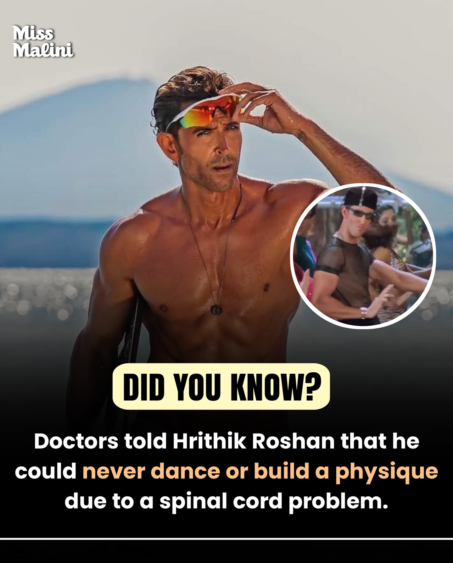MissMalini - Hrithik Roshan was told by doctors in his... | Facebook
