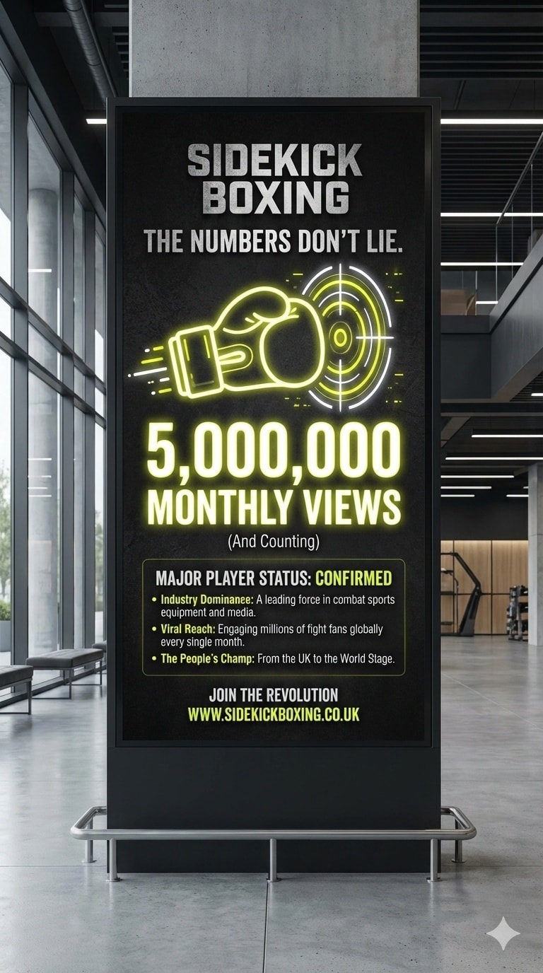Sidekick - Sidekick Boxing now reaches over 5 million views per month ...
