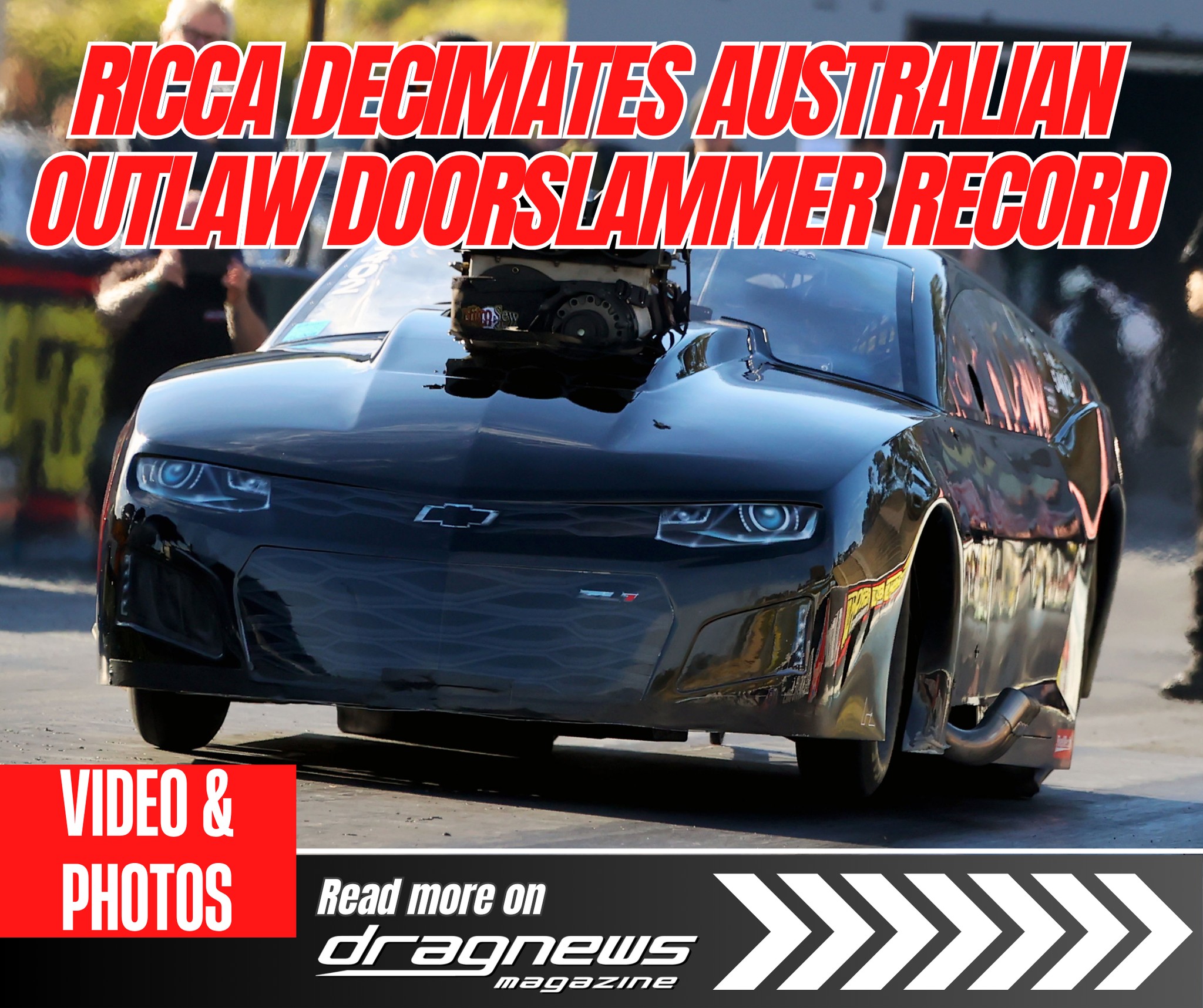 Drag - 👀The highly anticipated debut of Johnny Ricca’s world record ...