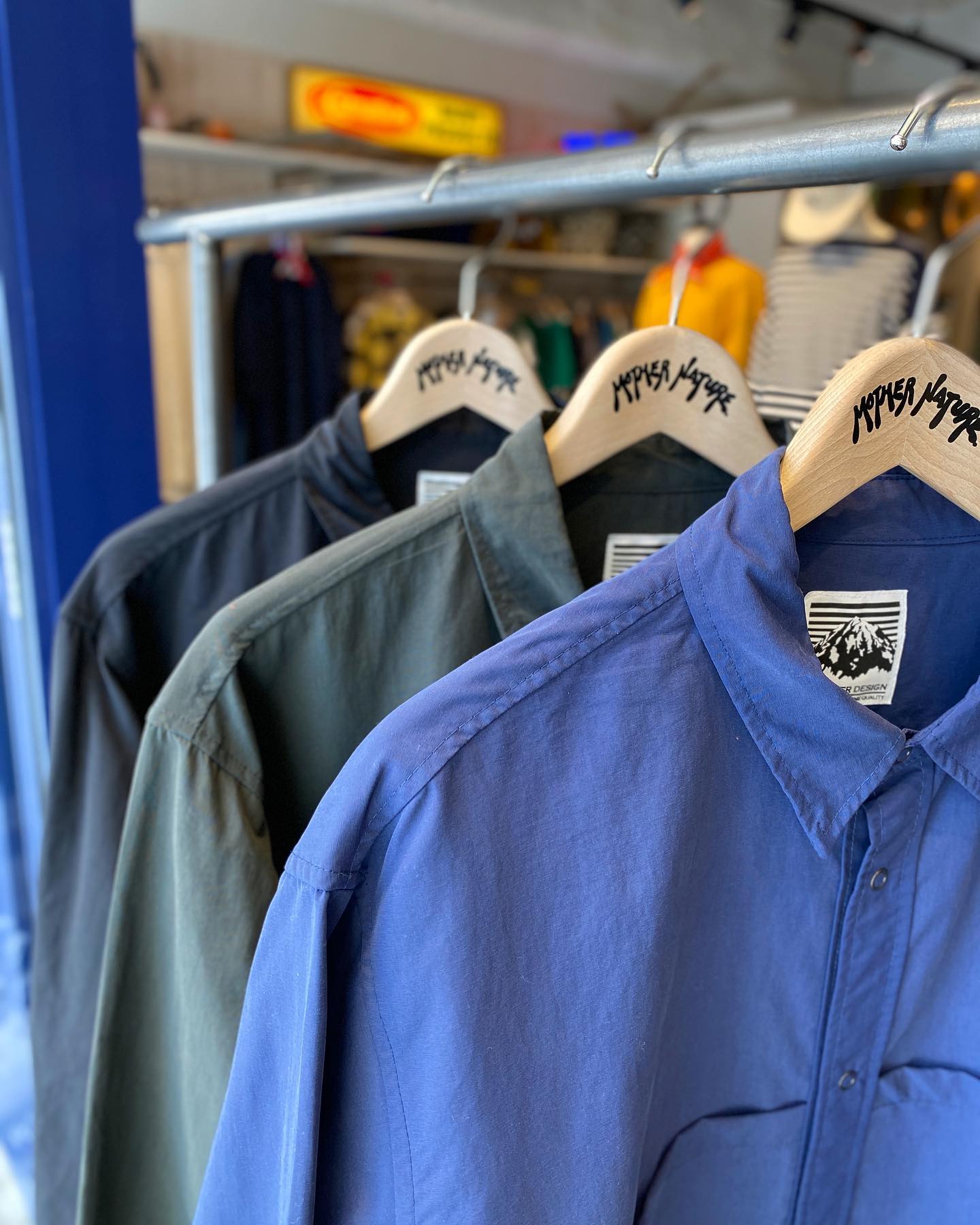 MT.RAINIER DESIGN】 WIND SHED... - BLUE BLUE Sapporo ブルーブルー 