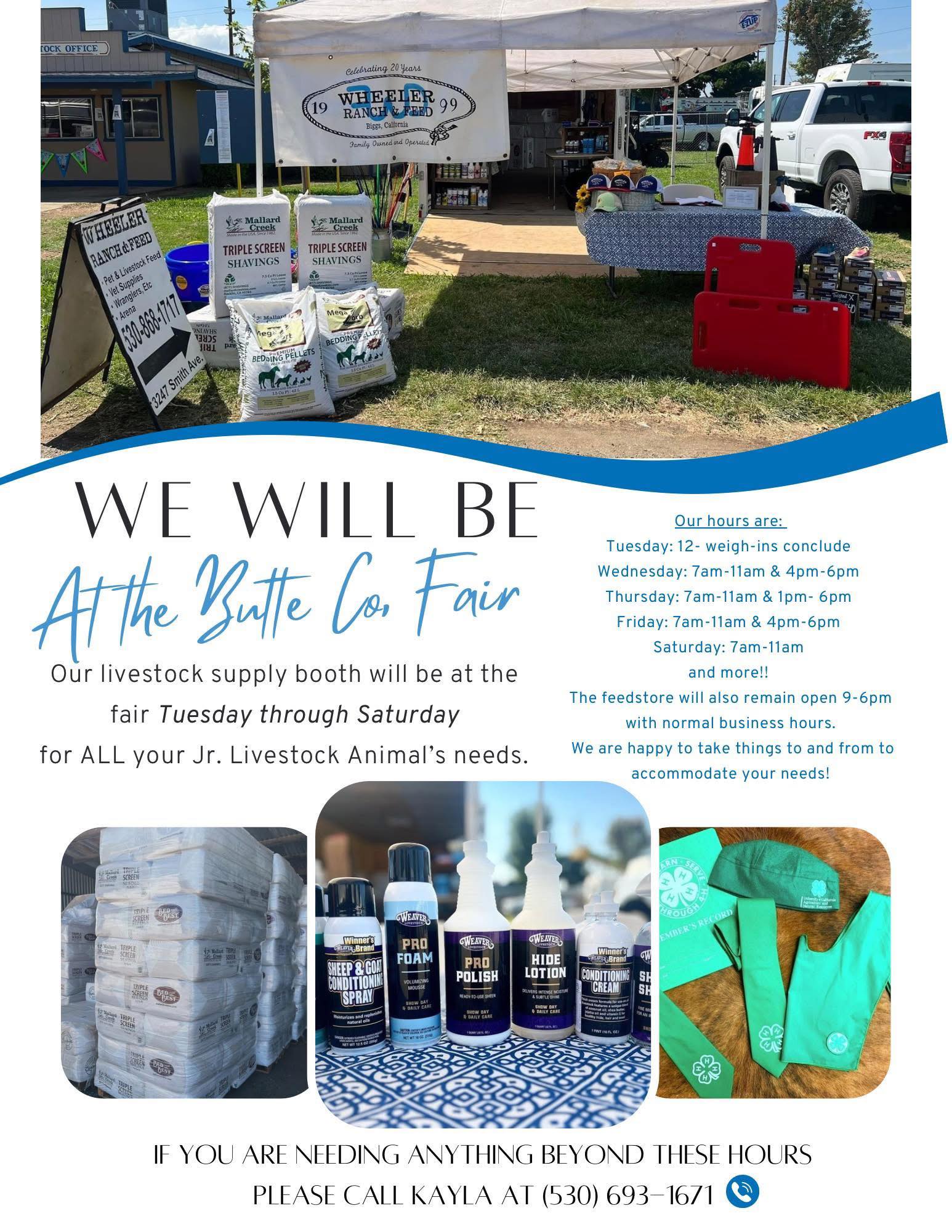 Wheeler Ranch and Feed - Just in, and ready for the 2020 Jr Livestock ...