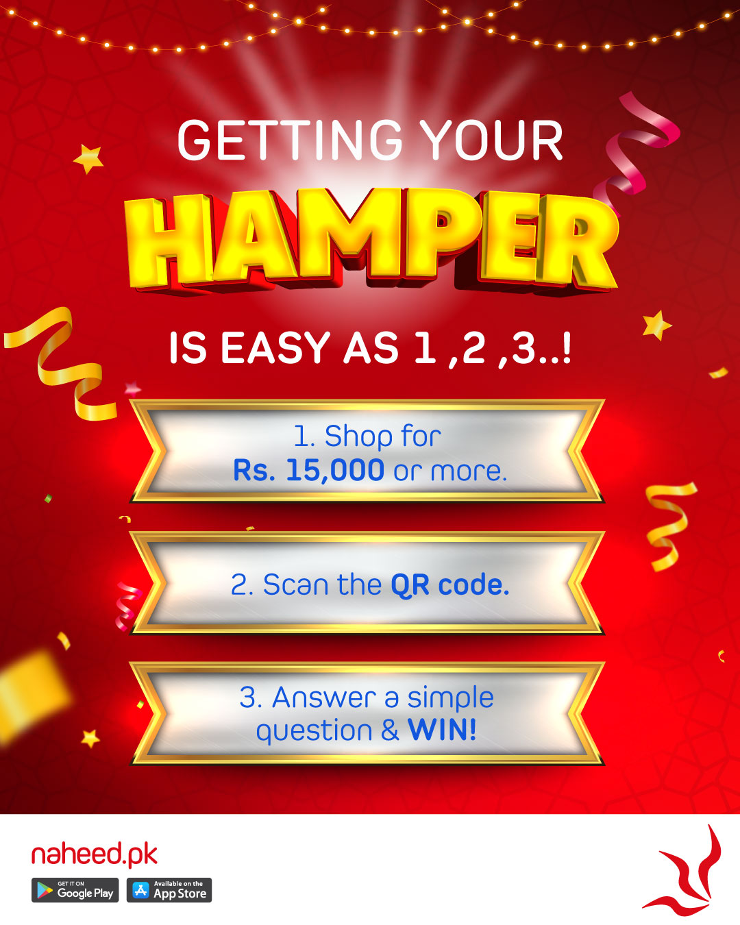 Shopping that rewards you 🎁 Follow... - Naheed Super Market | Facebook