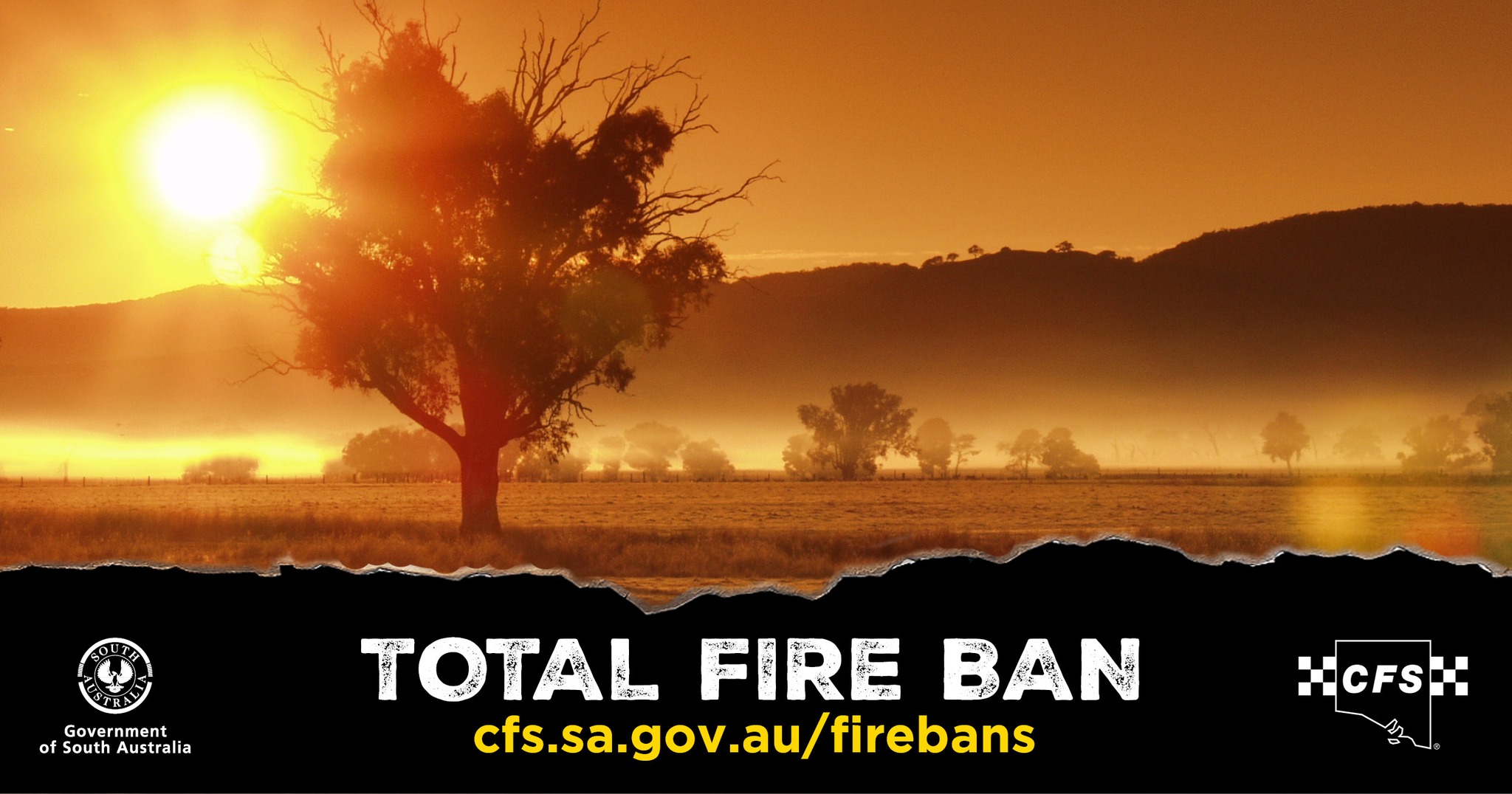 SA - TOTAL FIRE BANS have been declared for Friday 30 January 2026 in ...