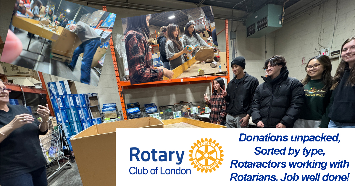 On January 19, 2026, members of... - Rotary Club of London | Facebook