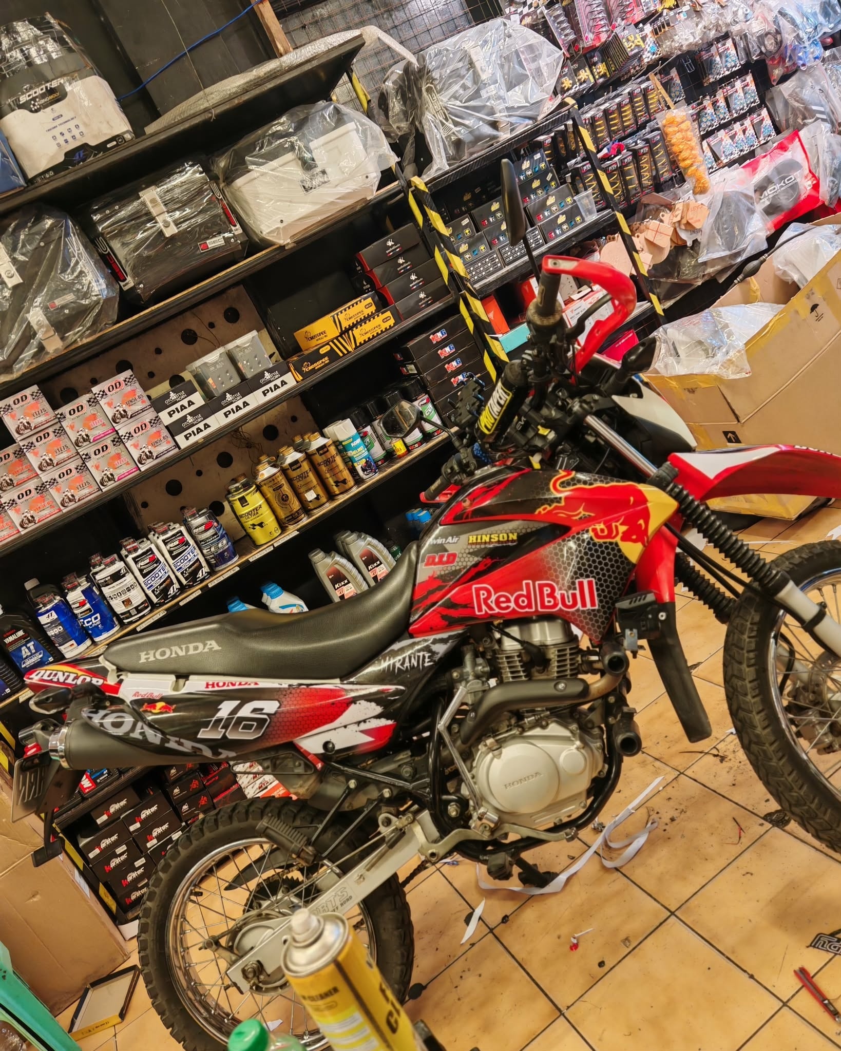 Hond Xr 150 fullwrap redbull theme💯🔥 ---- INXIDE DECALS 2.0 Our