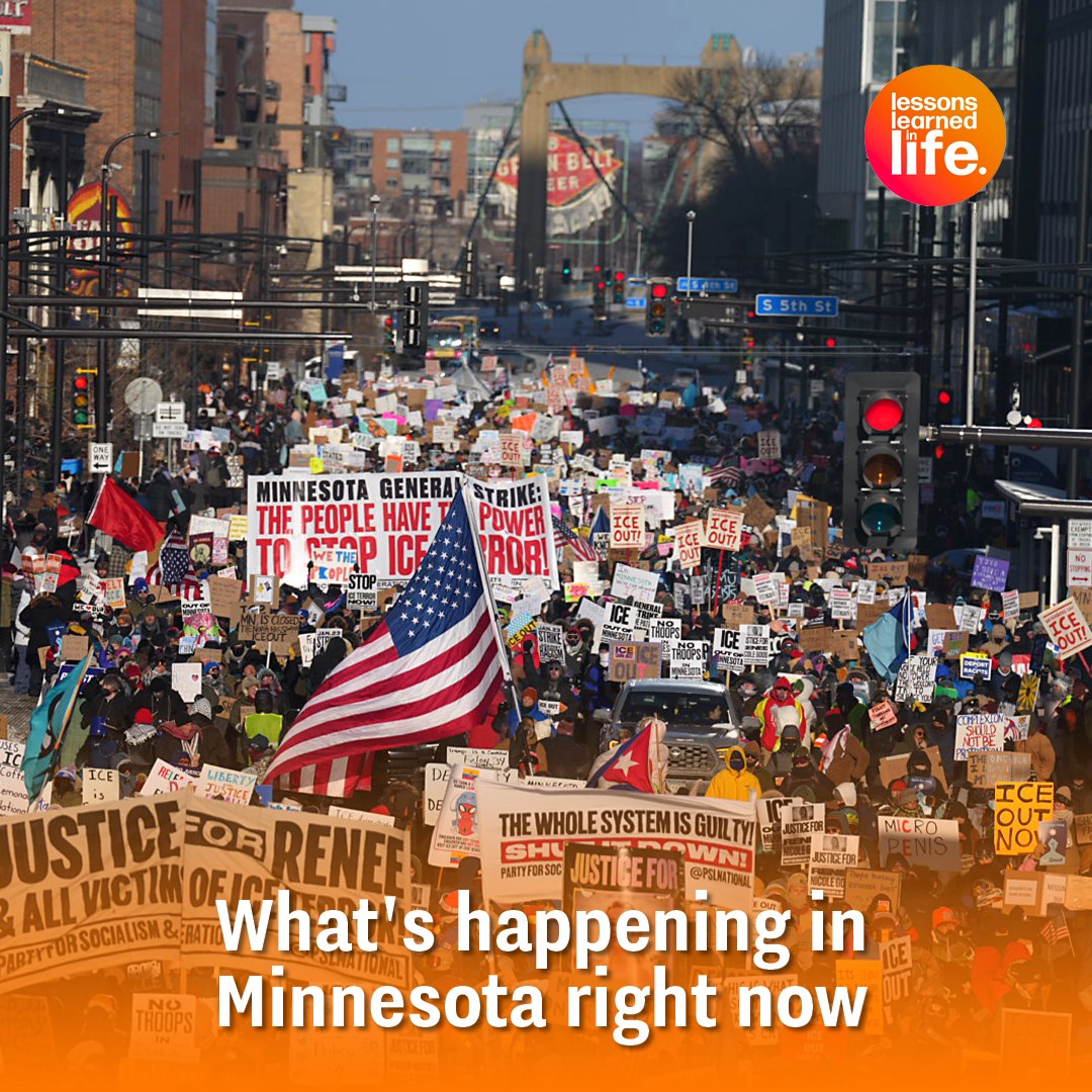 WHAT'S HAPPENING IN MINNESOTA 🚨... - Lessons Learned In Life | Facebook