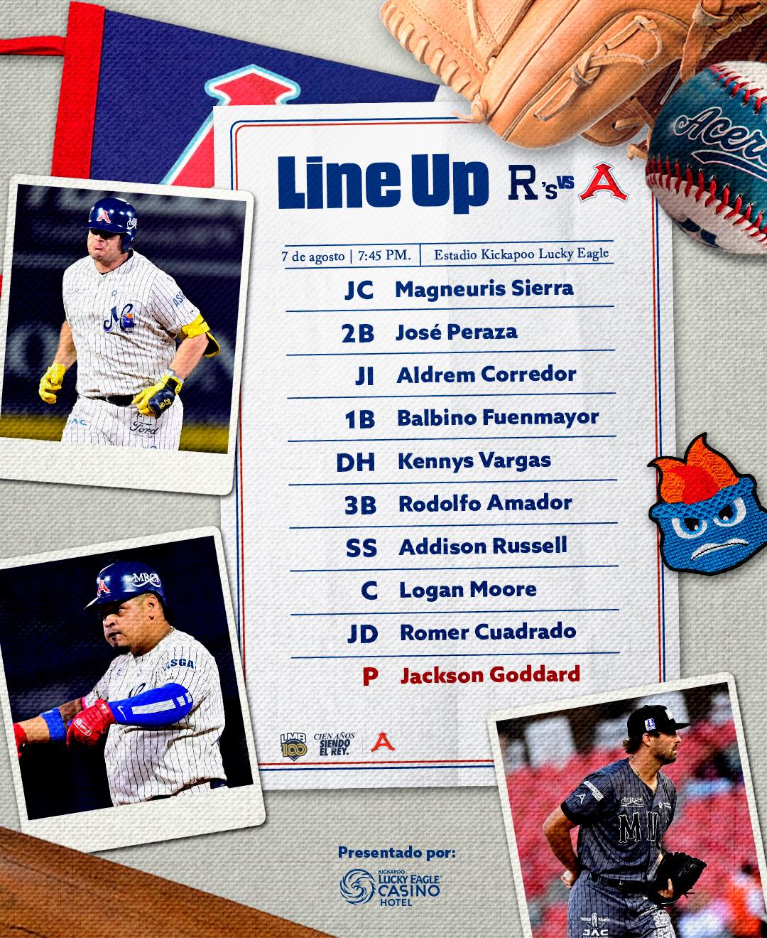 Acereros - CON ALMA DE ACERO 💙 Con este line up buscaremos terminar la ...