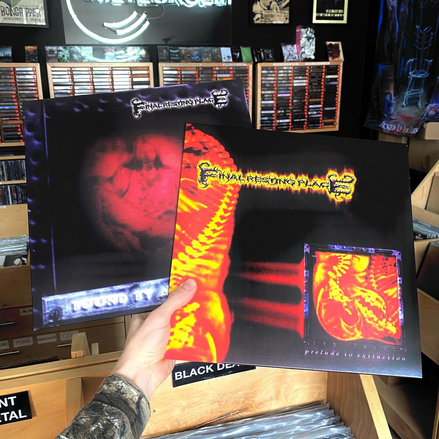 Final Resting Place records are in hand Prelude To Extinction 12 