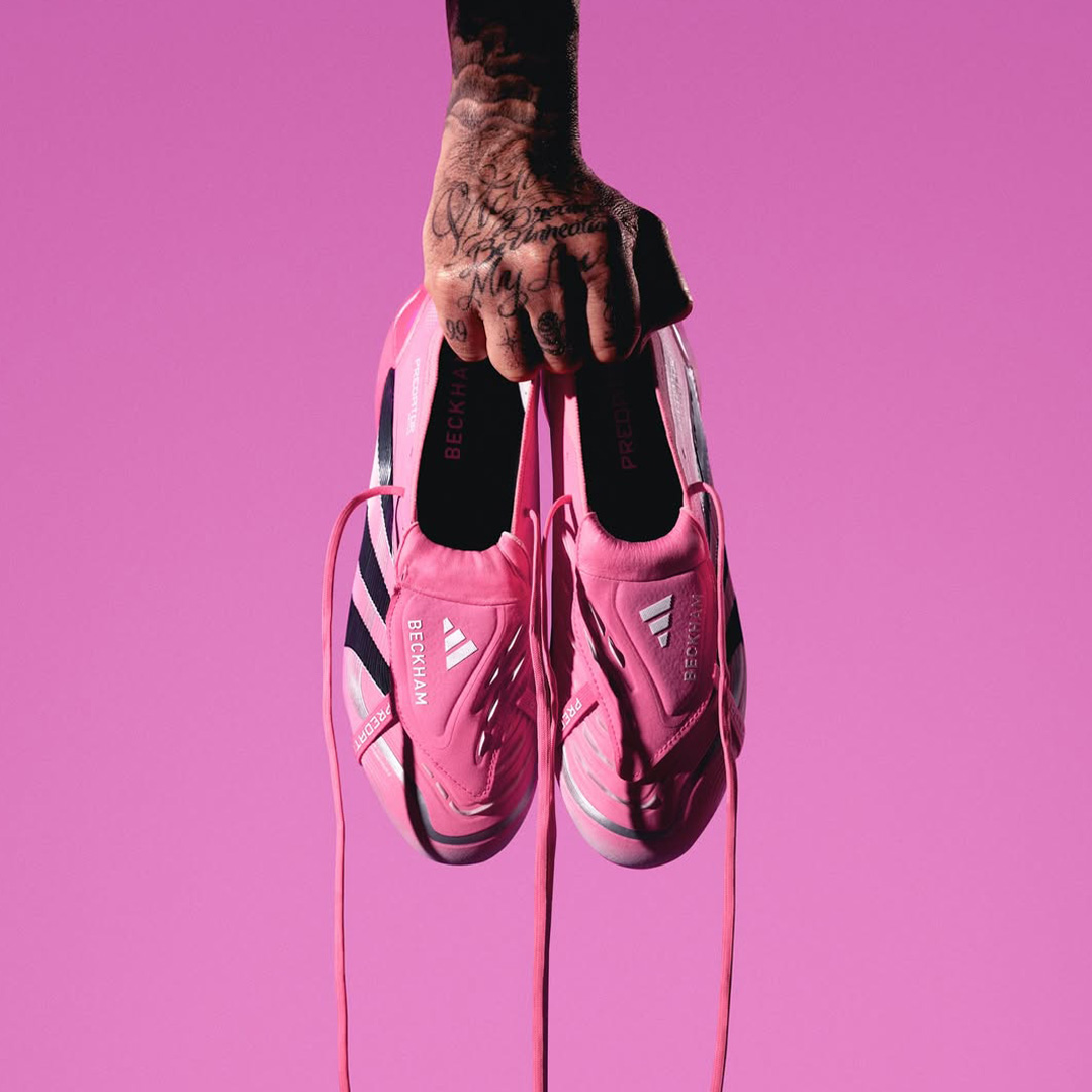 Beckham style introduced 💗⚫ adidas and David Beckham drop the