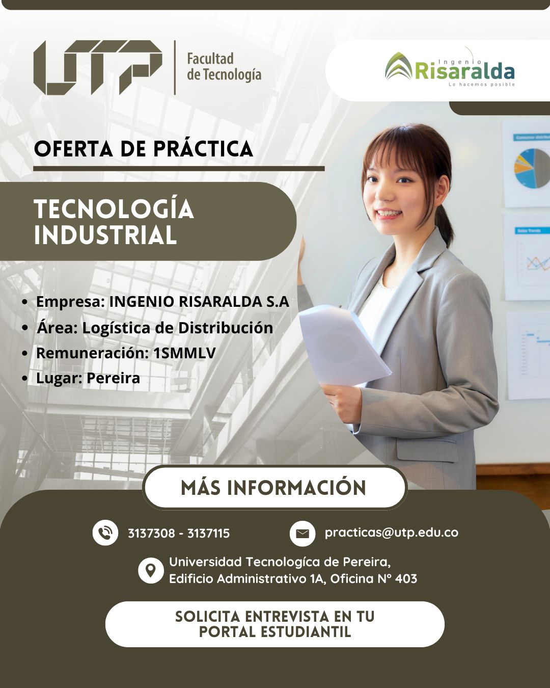 Prácticas Universitarias UTP | Pereira