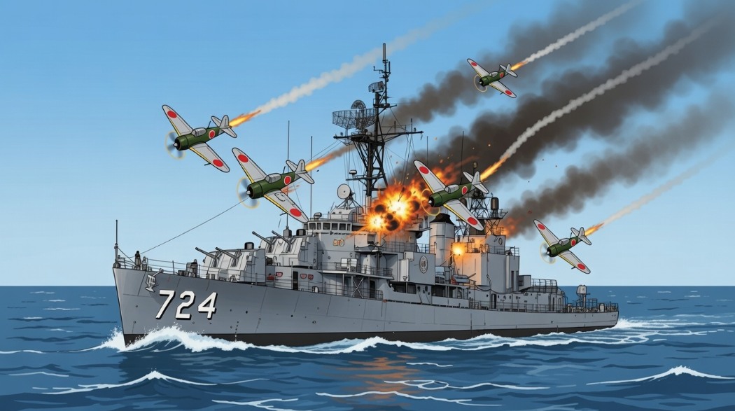 Simple - The USS Laffey, known as DD-724, earned her fame as the Ship ...