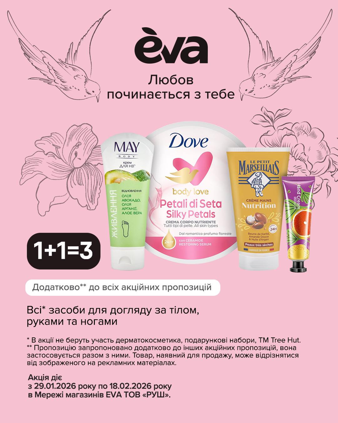Тіло завжди знає, коли йому потрібна... - Лінія магазинів EVA | Facebook