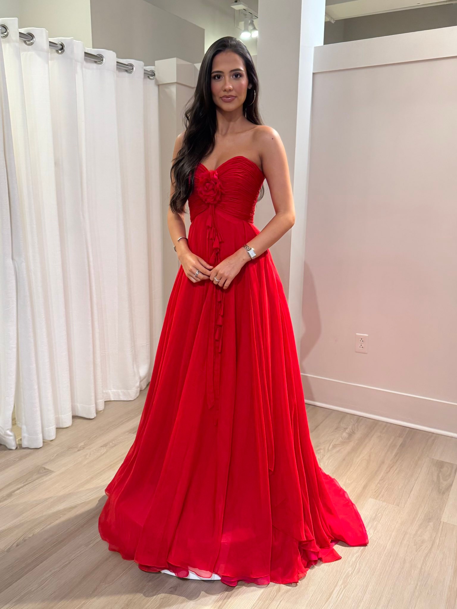 open lace back dress Primavera 4540 Long Prom Dress Beaded Sequin