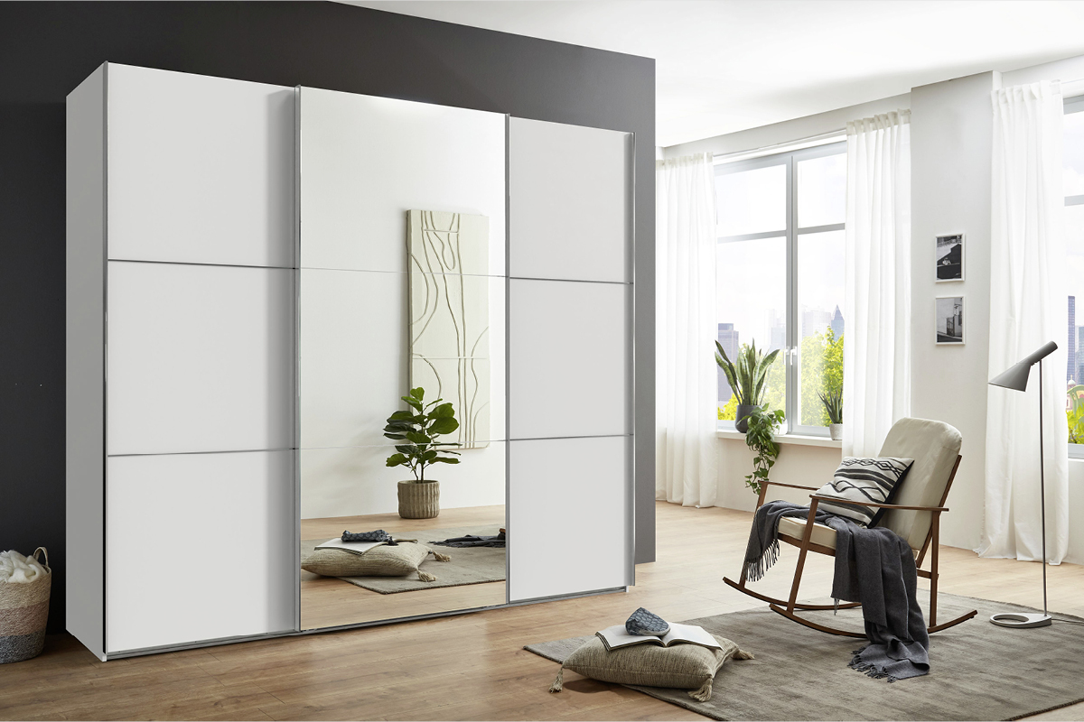 schrank kombination MODULAR PLUS wardrobe combination double wardrobe with 2 drawers Müller Möbelwerkstätten ROTHO Tortentransportbehälter Tortenhaube 30