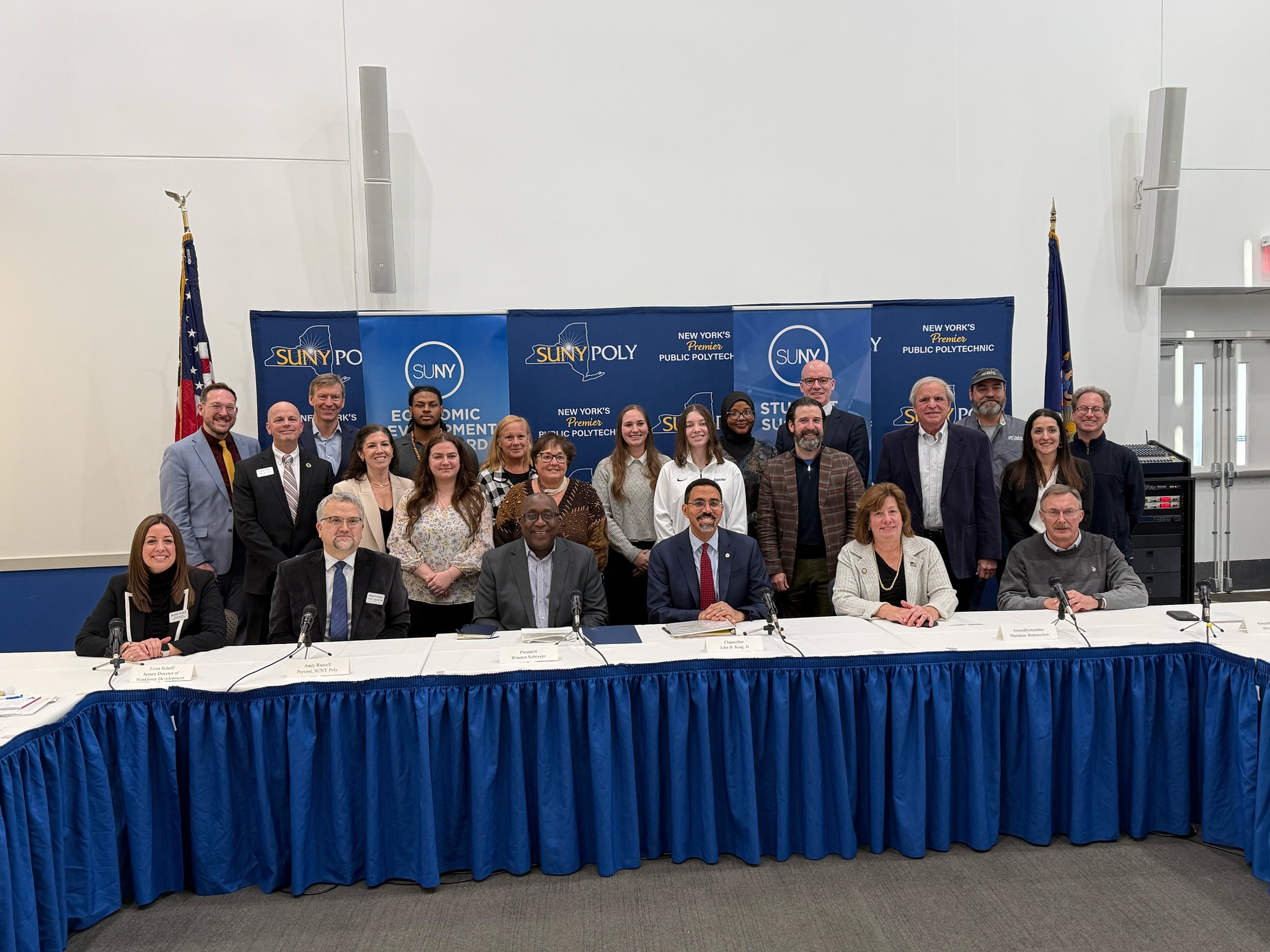 During his campus visit... - SUNY Polytechnic Institute | Facebook