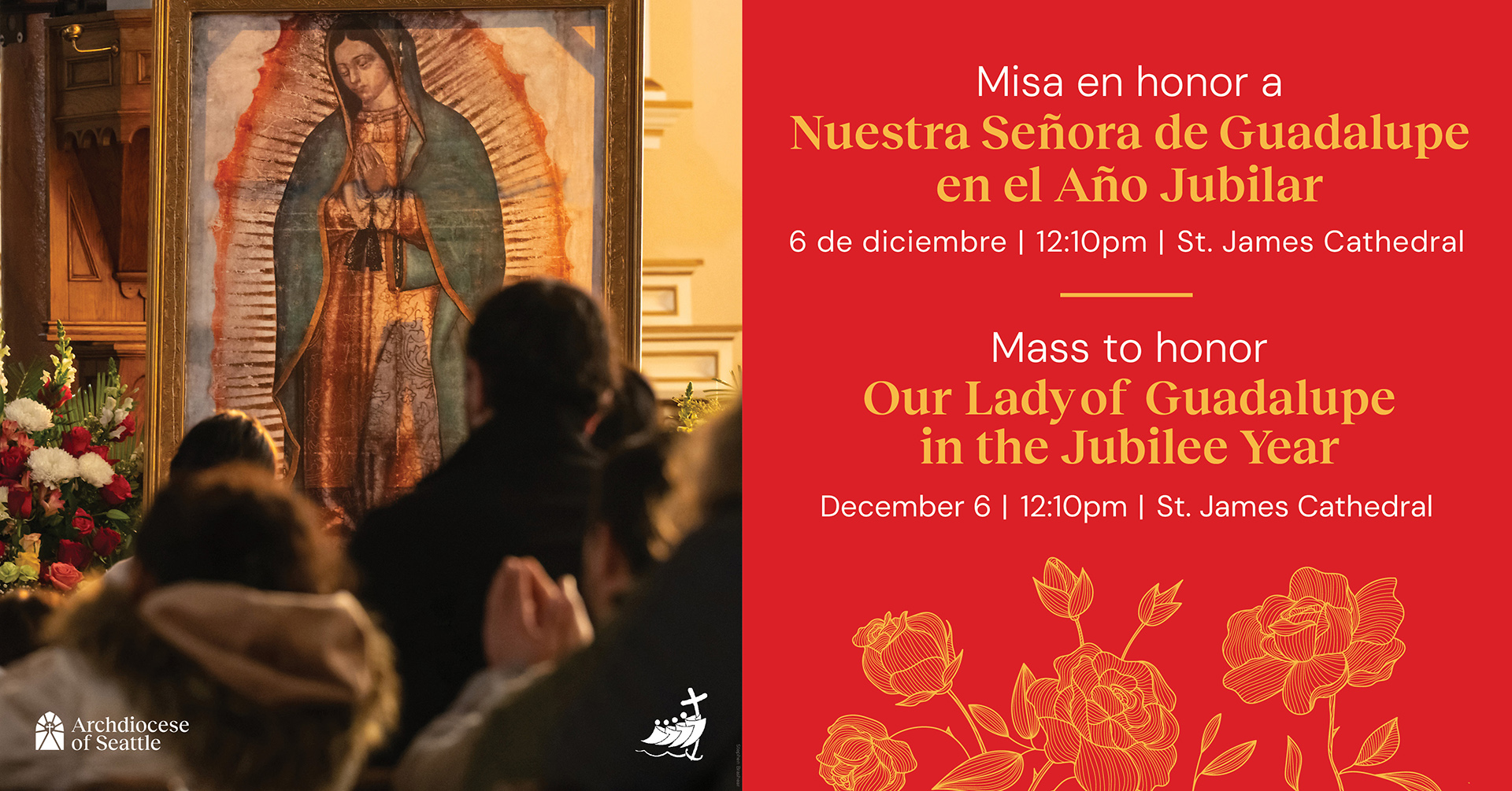 Mass to Honor Our Lady of Guadalupe, Mother of the Americas in the ...