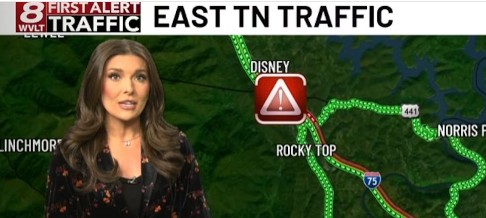 Hazmat situation has closed I-75 northbound lanes near Rocky Top