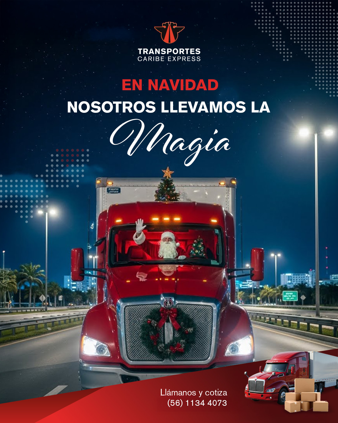 Transportes - Envíos navideños con la confianza de siempre. En ...