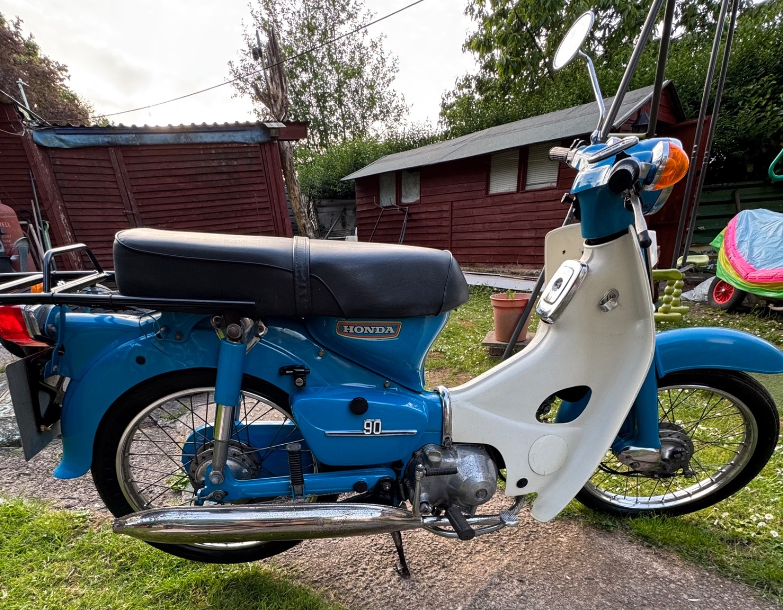 1981 Honda C90 6000 miles. Been in storage for years. Hardly used