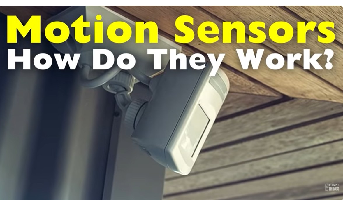 Motion sensors are everywhere, from... - Definitely Filipino | Facebook