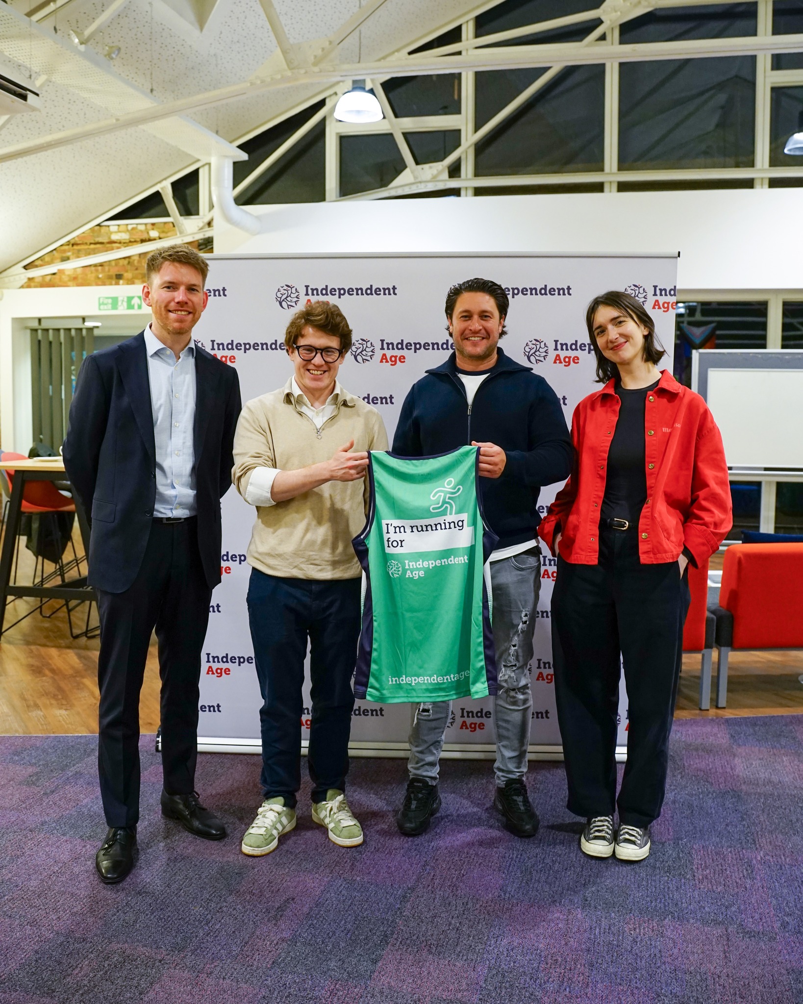 Independent Age - Our London Marathon 2026 team assembled... | Facebook