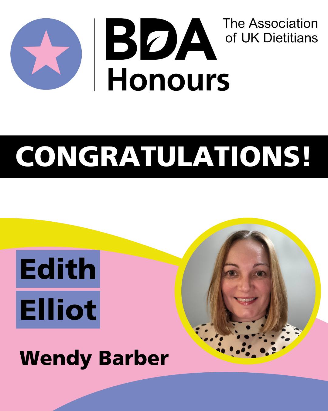 👏 A huge congratulations to... - British Dietetic Association | Facebook