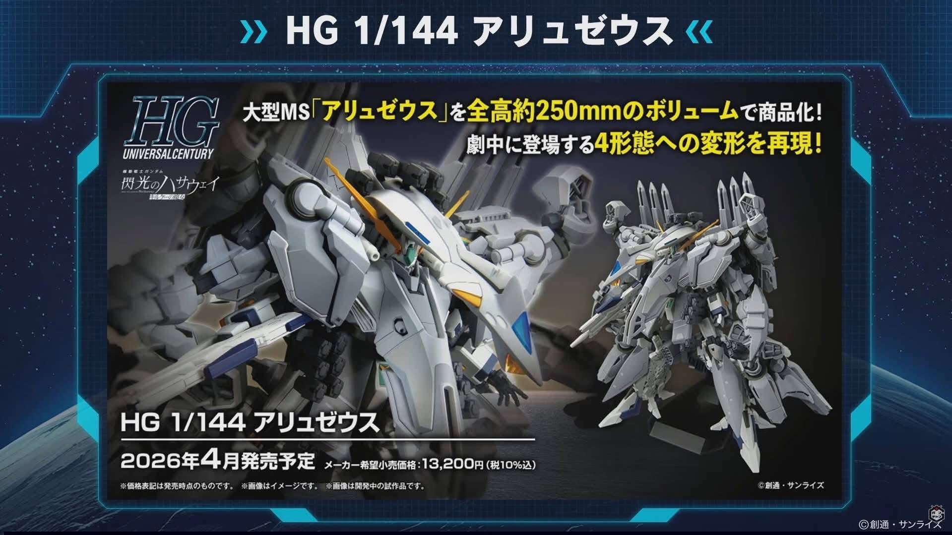 Runners review of HGUC 1/144 TX-ff104 Alyzeus Credit to the owner