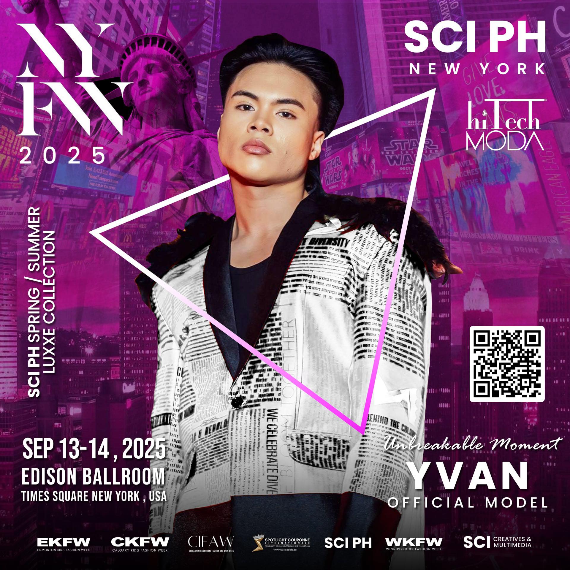 Spotlight - Congratulations!!! YVAN | NYFW 2025 Official Model SCI PH ...