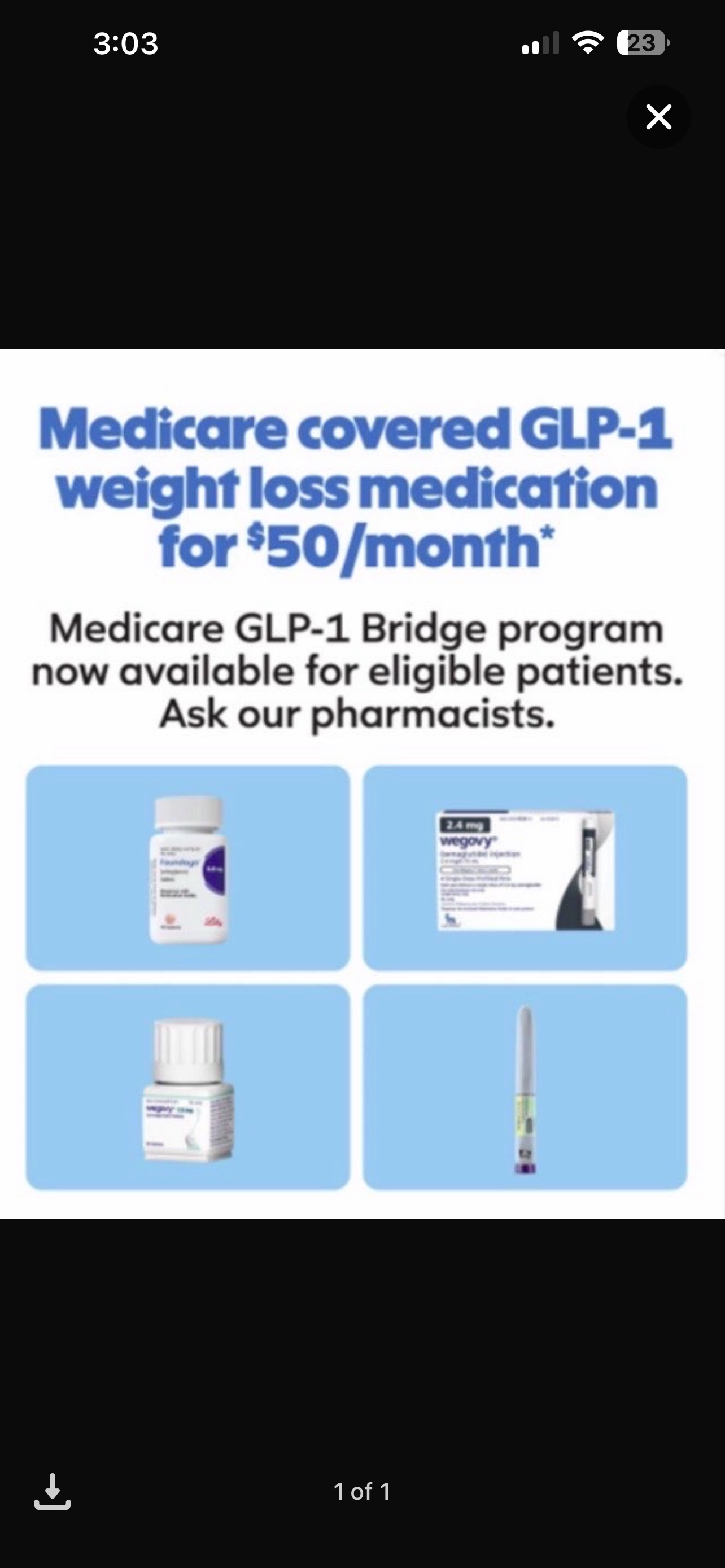 Affordable GLP-1 weight loss medication for Medicare patients