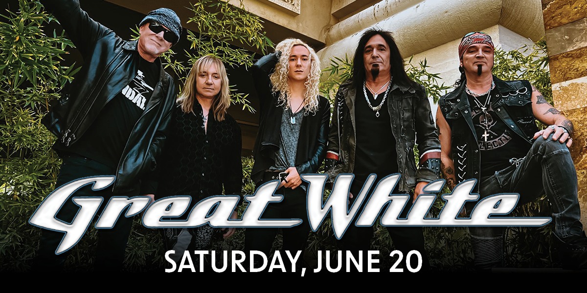 Classic rock under the palms? Say less. ?? Great White is 