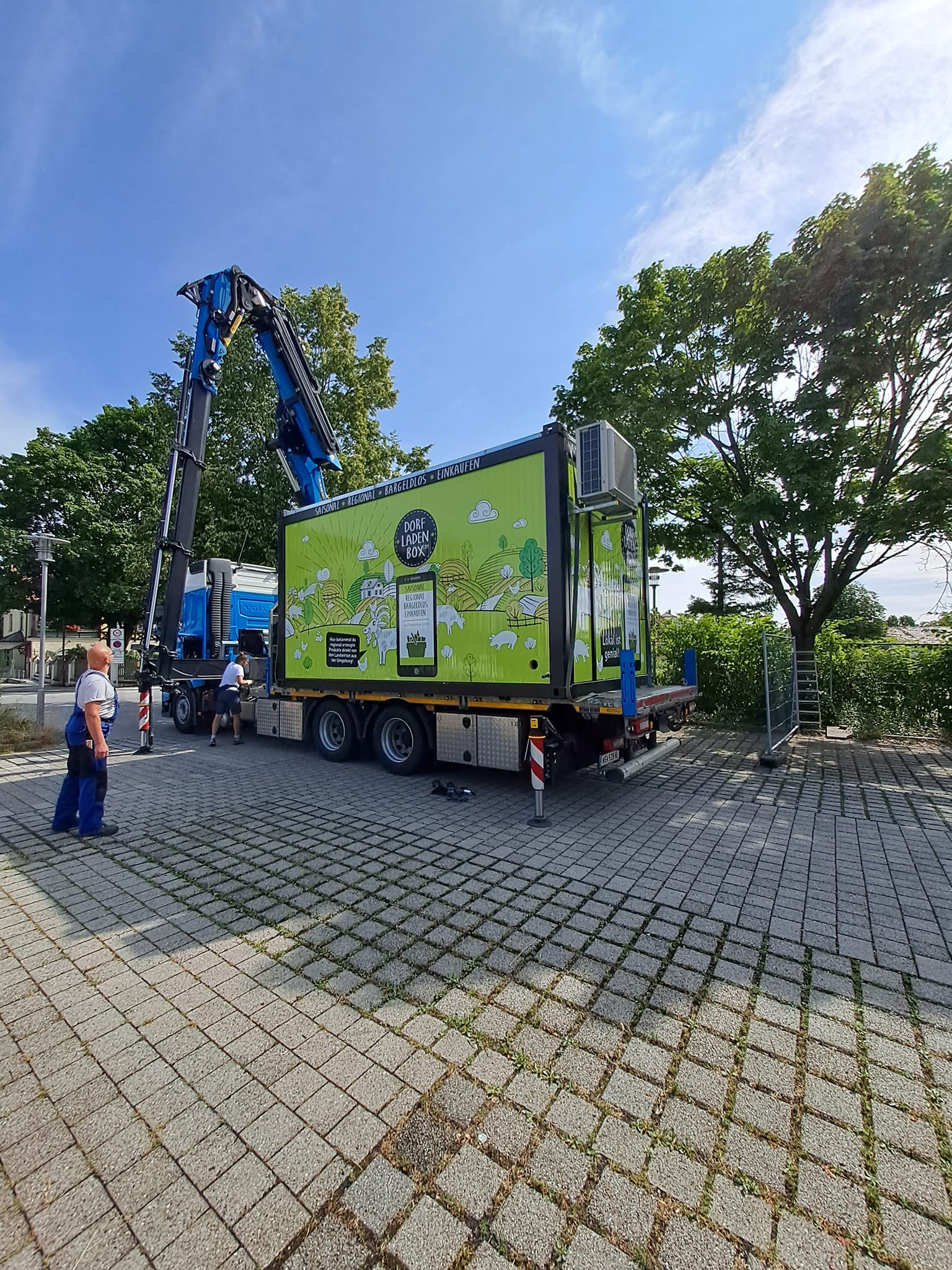 Da ist das Ding! Die Box ist... - Dorfladenbox - Eisner