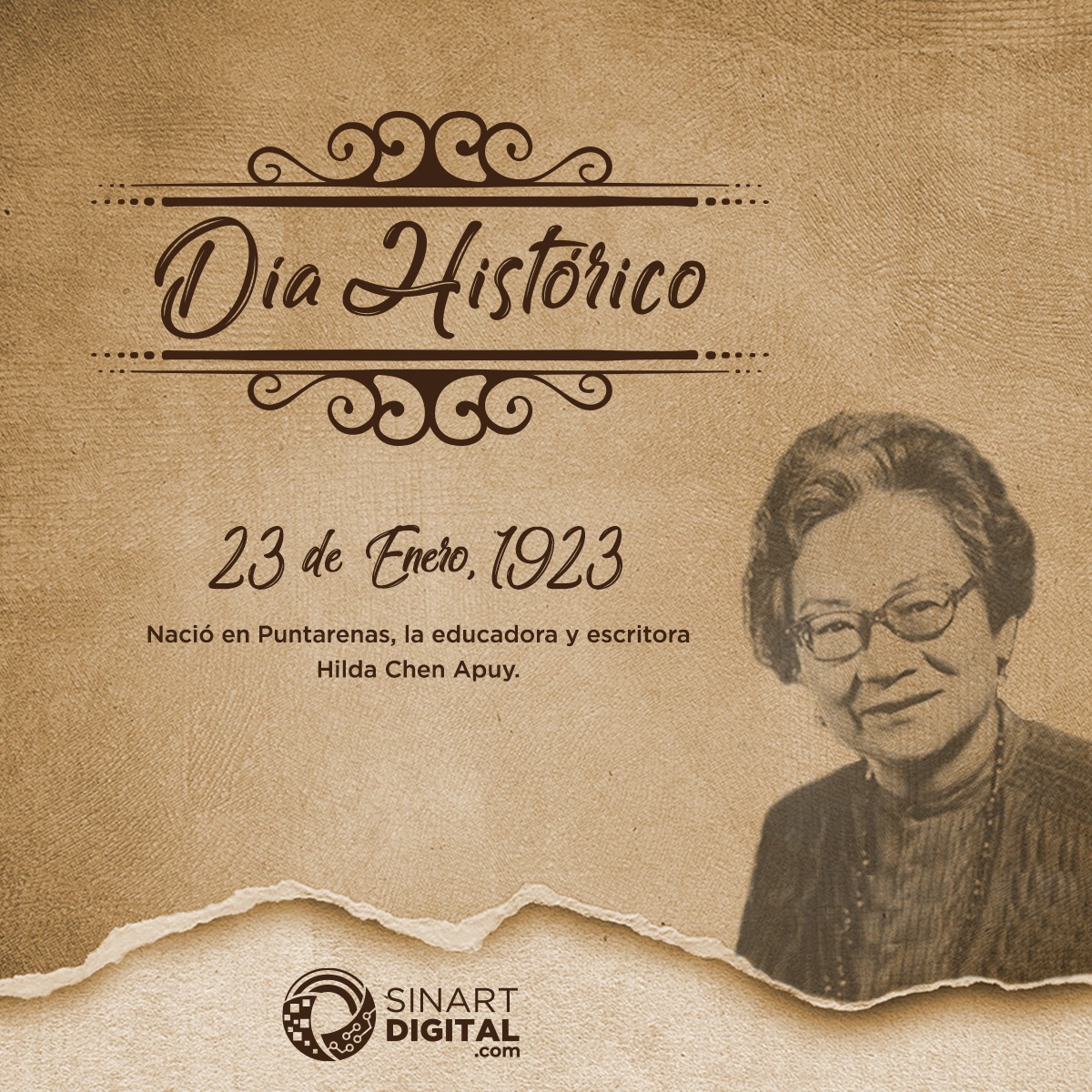 Día Histórico | 23 de enero 1923 #sinartdigital #elmediodetodos