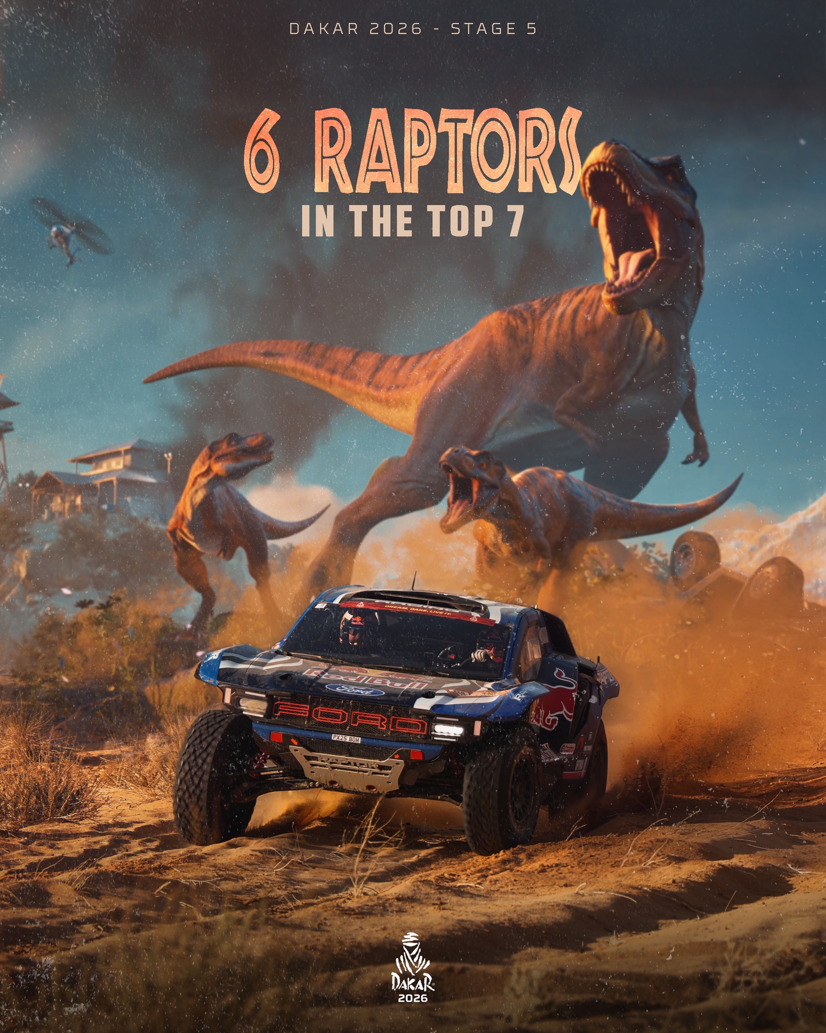 Dakar - 🦅 Ford Raptor domination Mitch Guthrie takes the win in a clear ...