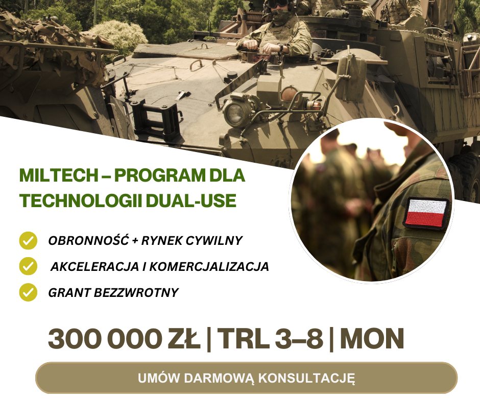 Dotacje Unijne | 🚀 **MilTech | AKCES NCBR + MON ** | Facebook