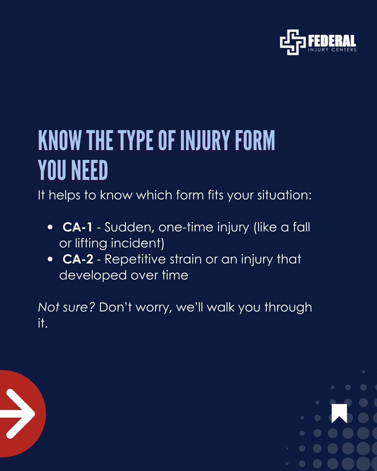 Federal Injury Centers