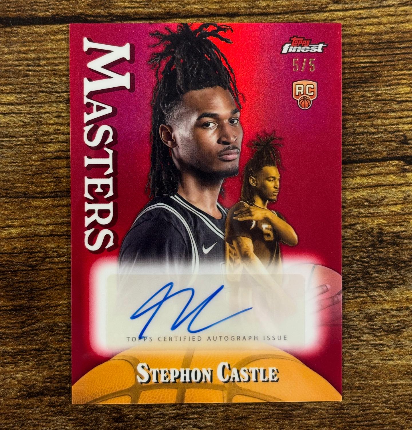 MASSIVE HIT FROM TOPPS FINEST BASKETBALL IN SHOP! STEPHON CASTLE 