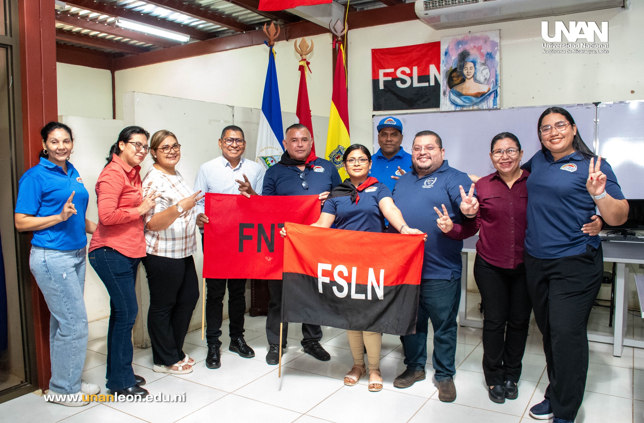 UNAN-León Universidad Nacional Autónoma de Nicaragua - #SimbolosPatrios ...