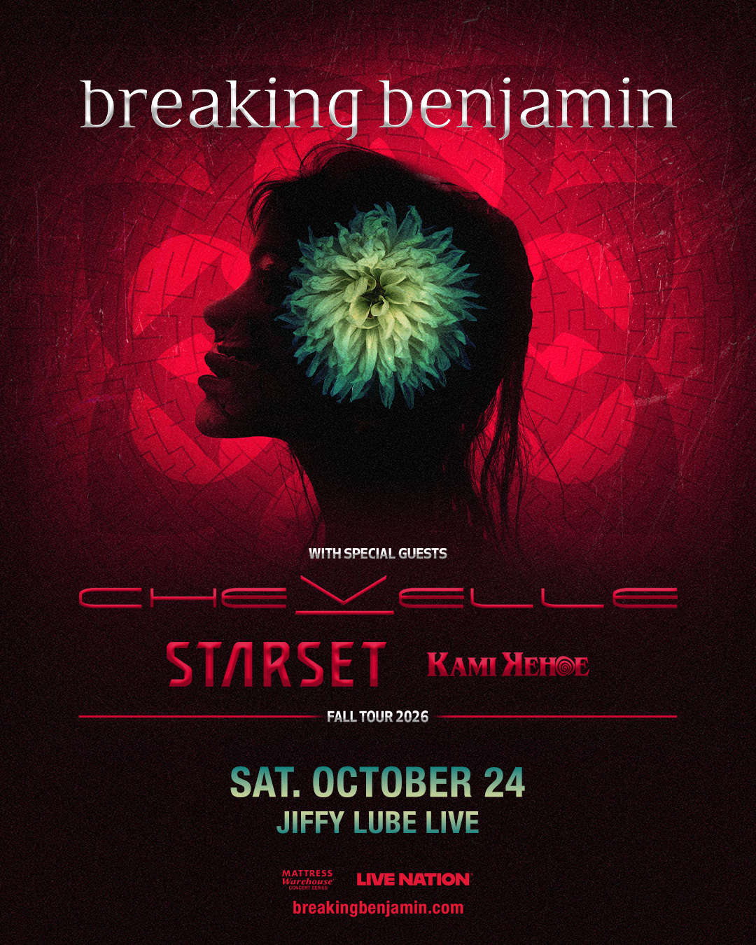 JUST ANNOUNCED! Breaking Benjamin is... - 98 Rock Baltimore | Facebook