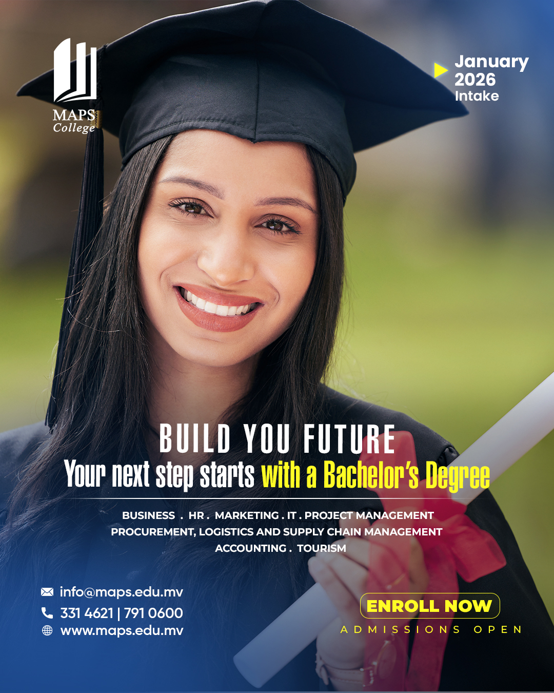 MAPS - Your future starts now! 🎓 Take the next step with a Bachelor’s ...
