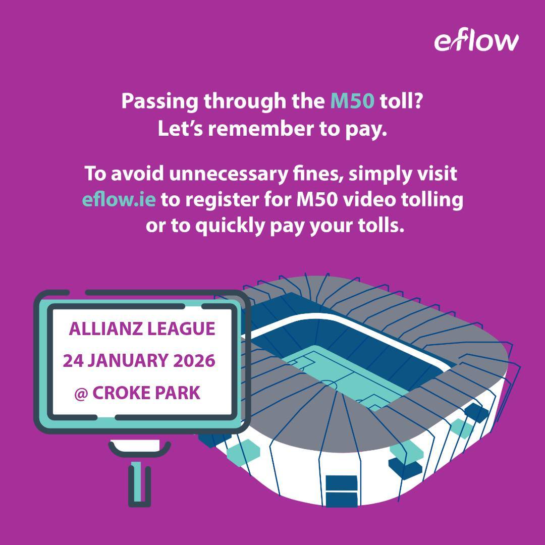 eflow.ie - Big day at Croke Park for the Allianz League Final! Don’t ...