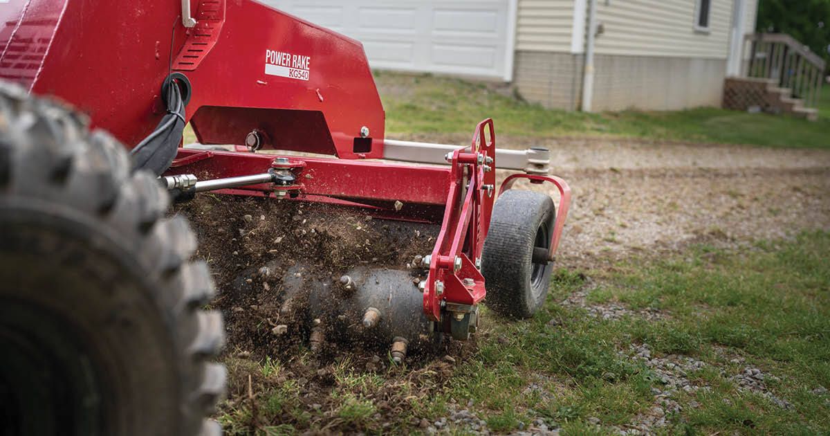 Markham - The Power Rake brings gravel driveways back to life! Say ...