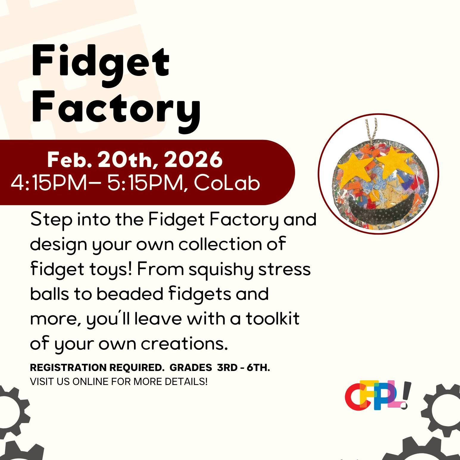 Cedar - Step into the Fidget Factory and design your own collection of ...