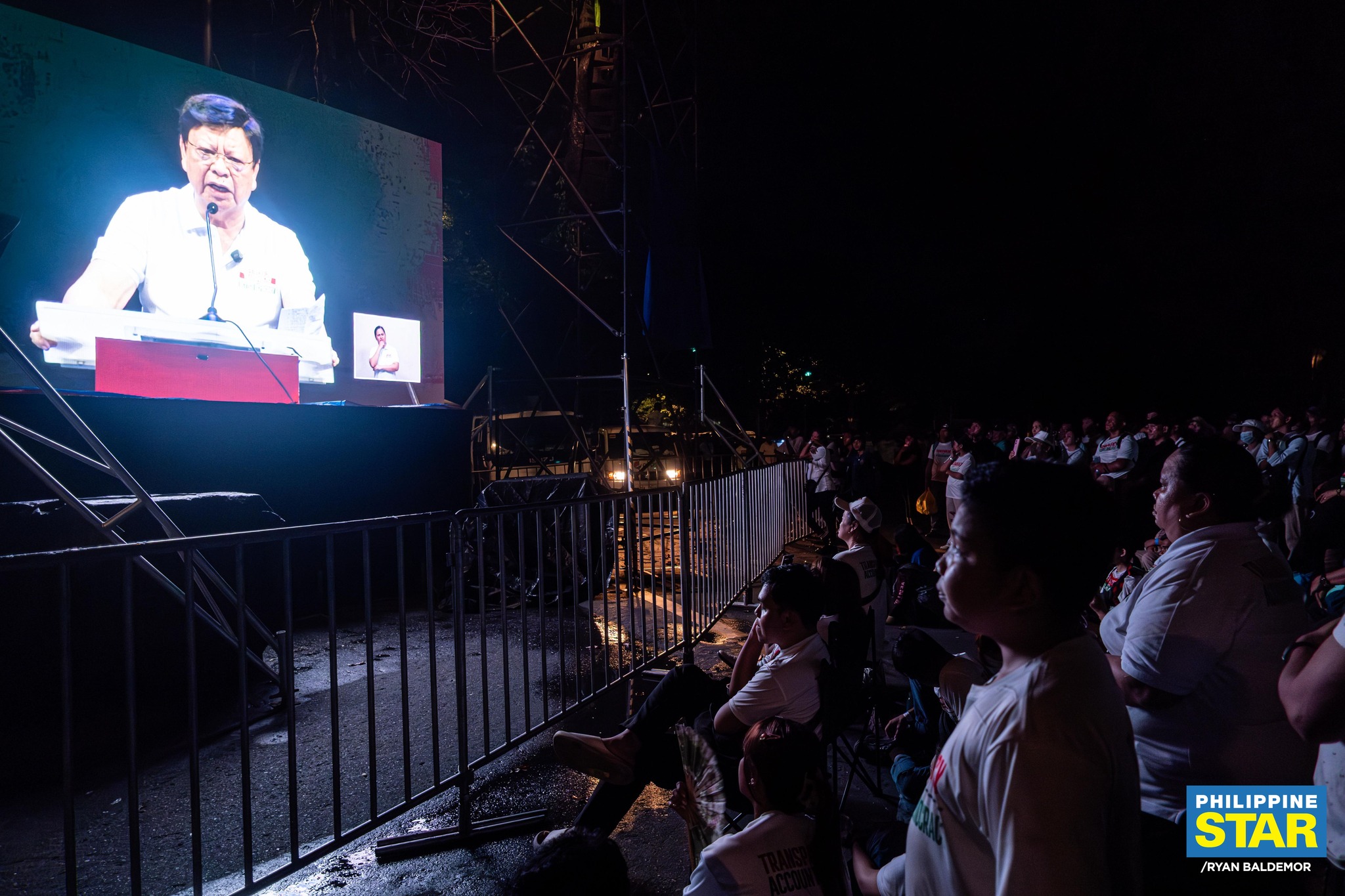 Philippine - Members of the Iglesia ni Cristo (INC) gather along Kalaw ...