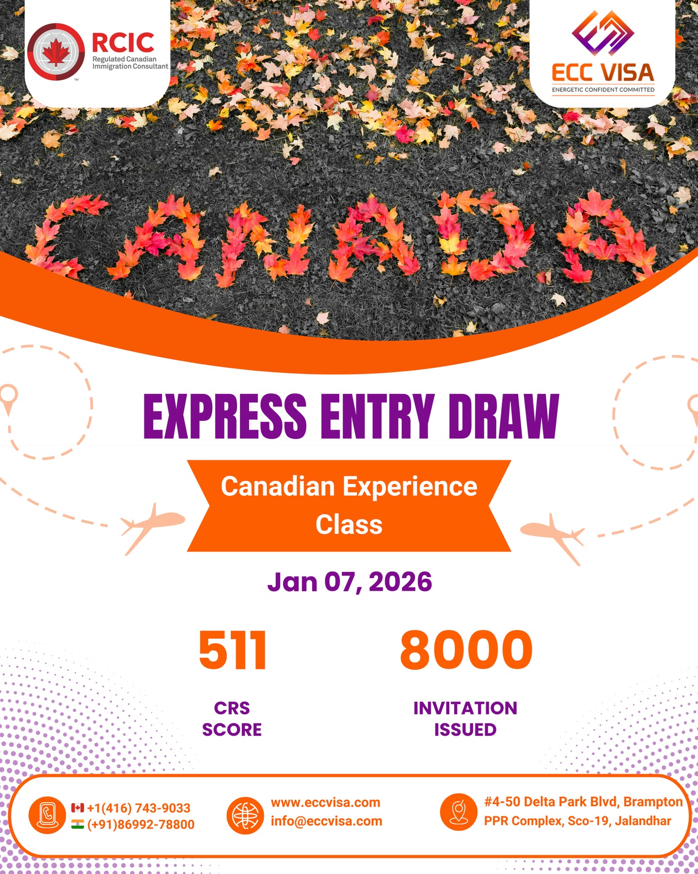 ECC - 🍁 Big Express Entry Update – CEC Draw! Canada is opening doors ...