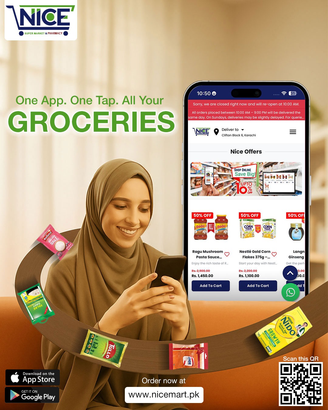 Nice - 🛒 Groceries shopping made easy! From essentials to favorites ...