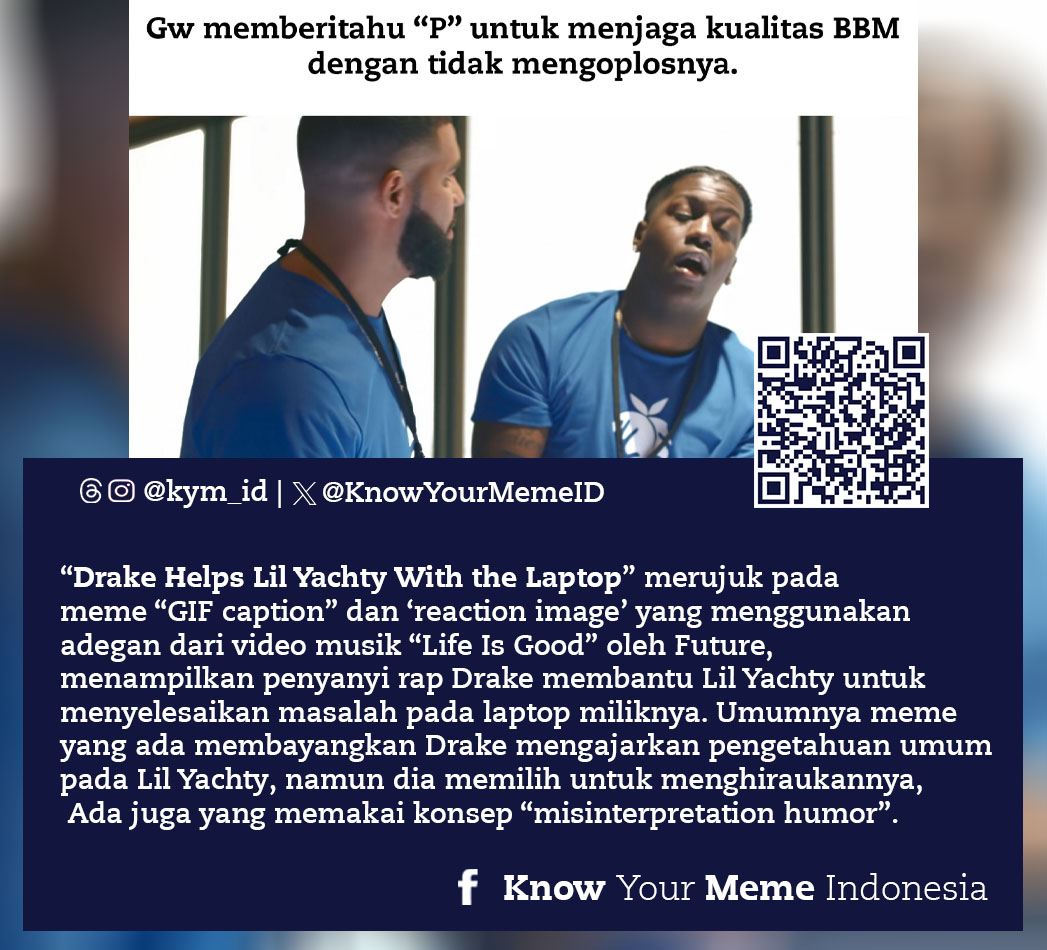 Know - Source: xhttps://knowyourmeme.com/memes/drake-helps-lil-yachty ...