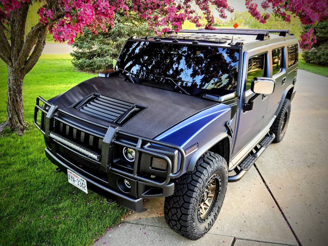 Our 2003 H2 Hummer without 77,xxx miles on it is up for auction