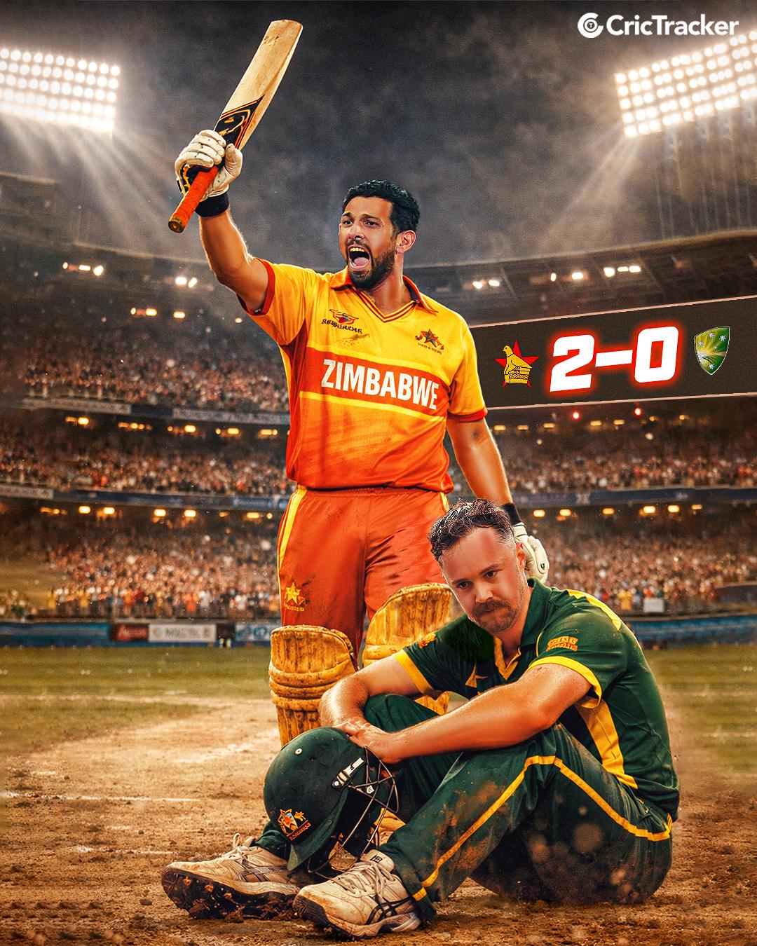 CricTracker - Zimbabwe outplayed Australia in every... | Facebook