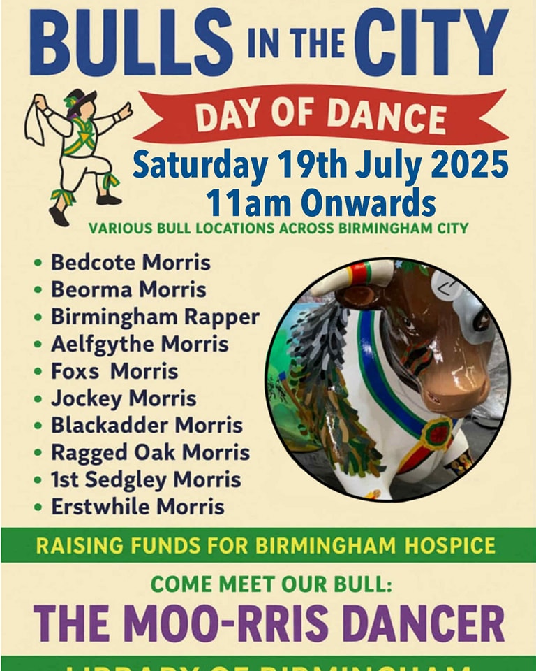 Bedcote - 🐂 Moo-ve Over, Birmingham! 🐂 Mercia Morris is bringing the ...