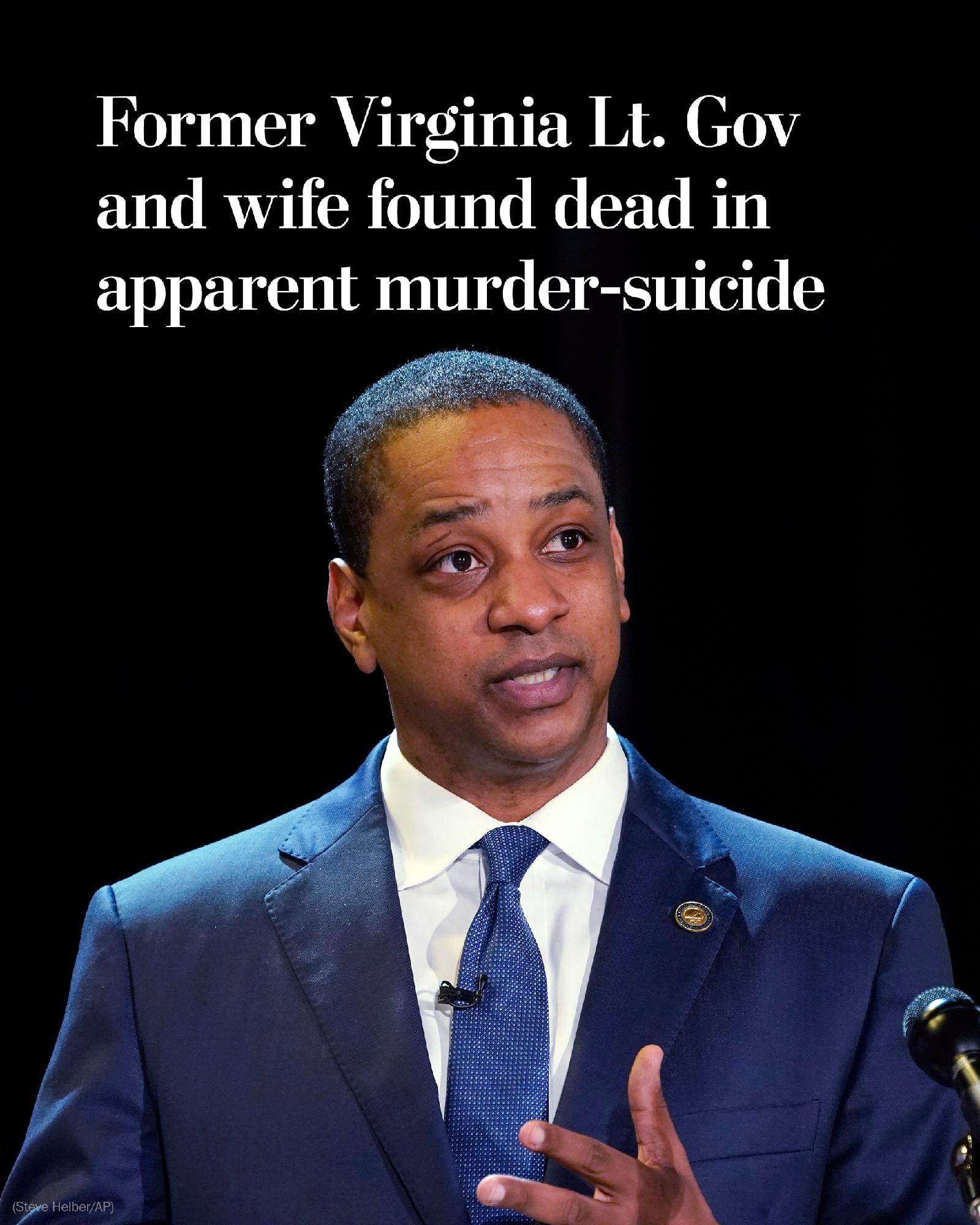 Former Virginia Lieutenant Governor Justin Fairfax shot and killed 